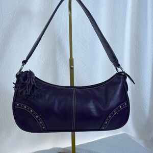 Tommy Hilfiger Dark Purple Shoulder Bag